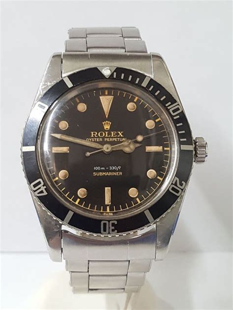 vintage rolex 1950s|1950s rolex submariner stainless.